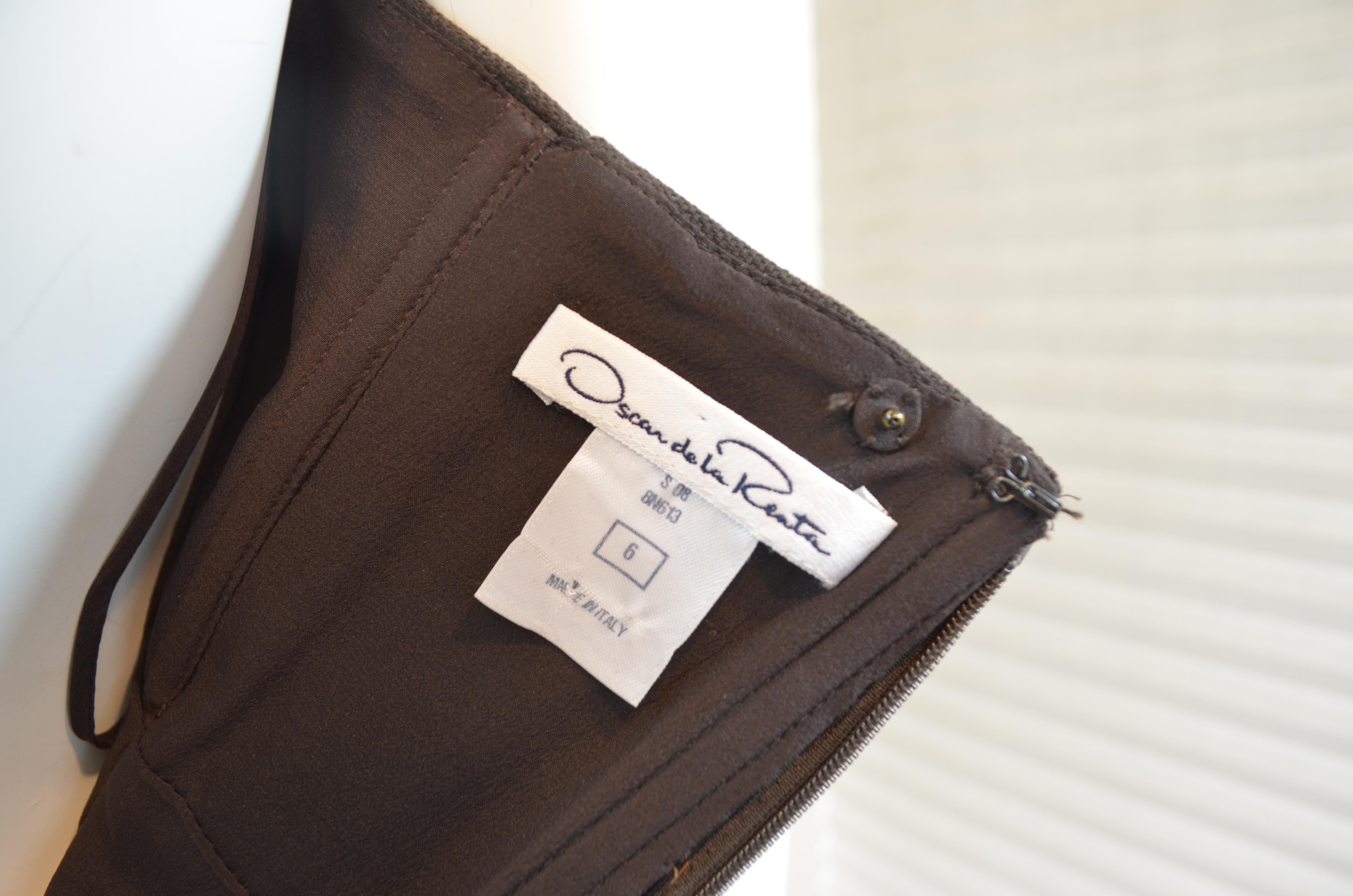 Oscar De La Renta - Vestito Collezione Estate 2008 in vendita 1