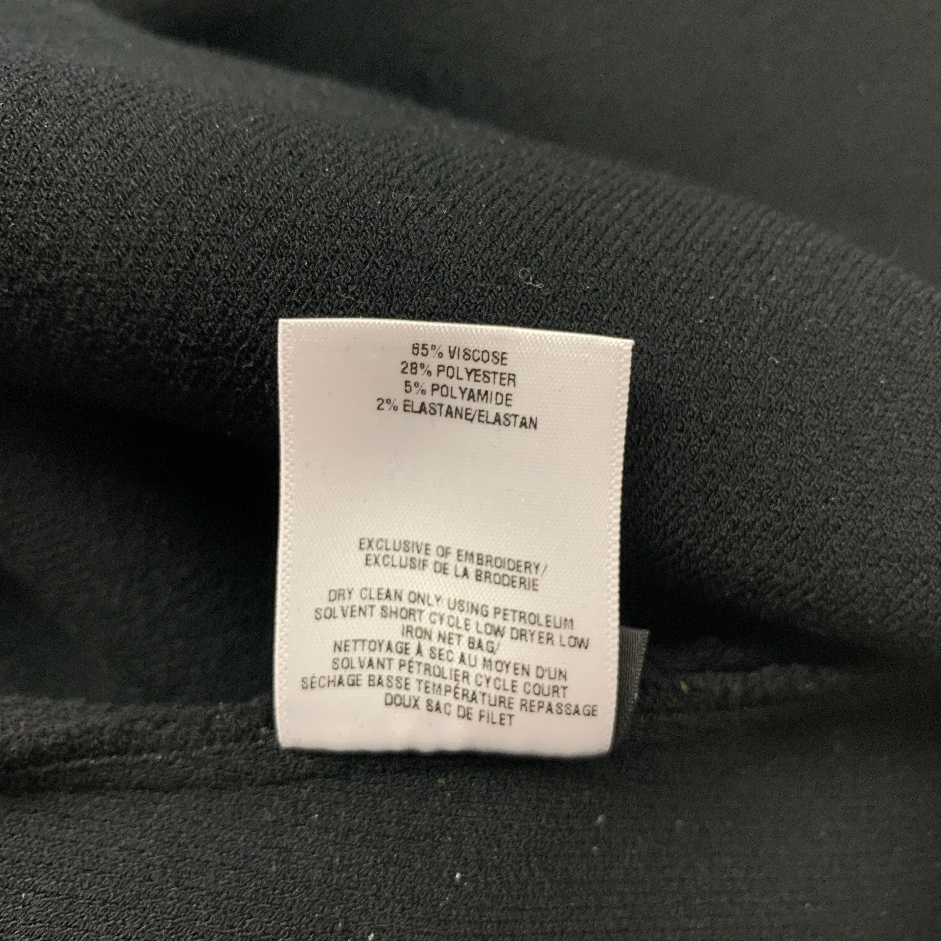 OSCAR DE LA RENTA 2021 Size L on Viscose Blend Sequined Cut Out Pullover For Sale 3