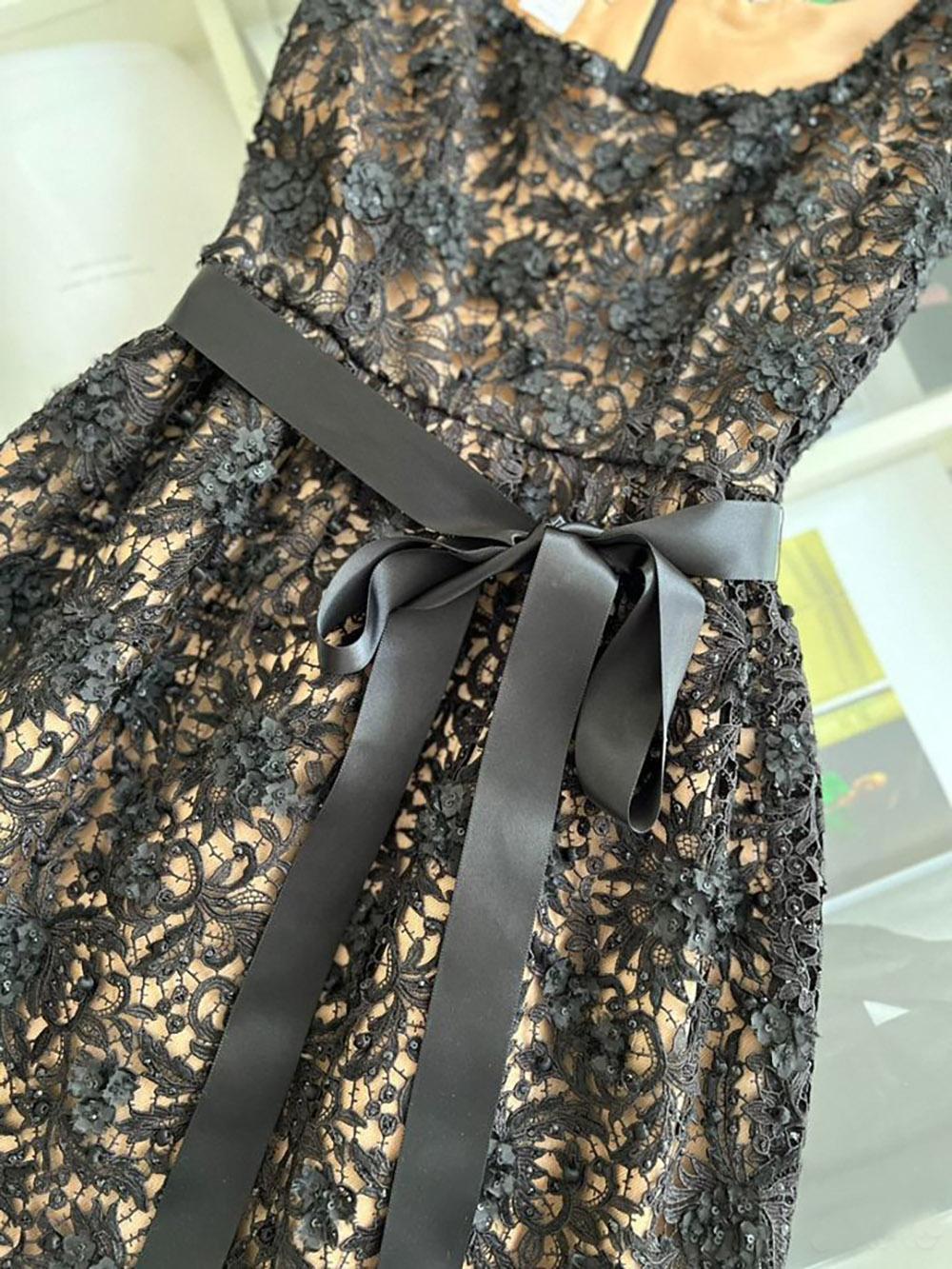 Oscar de la Renta 4K$ Jewel Embellished Dress 2