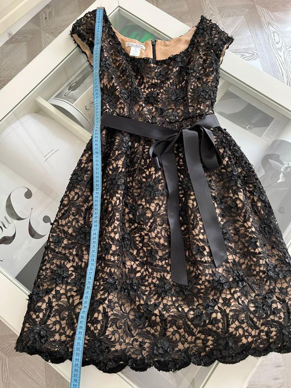 Oscar de la Renta 4K$ Jewel Embellished Dress 4