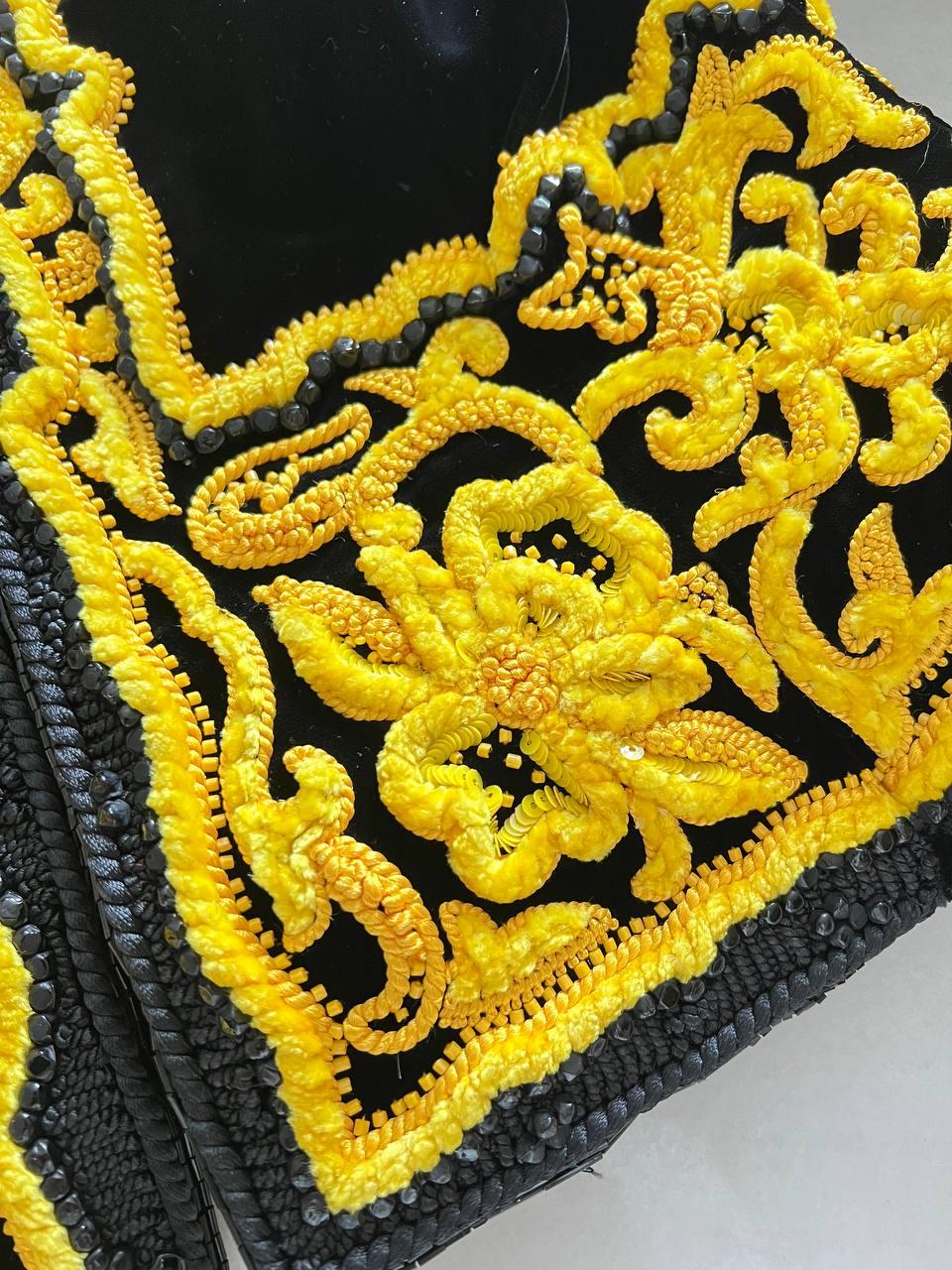 Women's Oscar de la Renta beaded haute couture jacket, Collection F/W 1988
