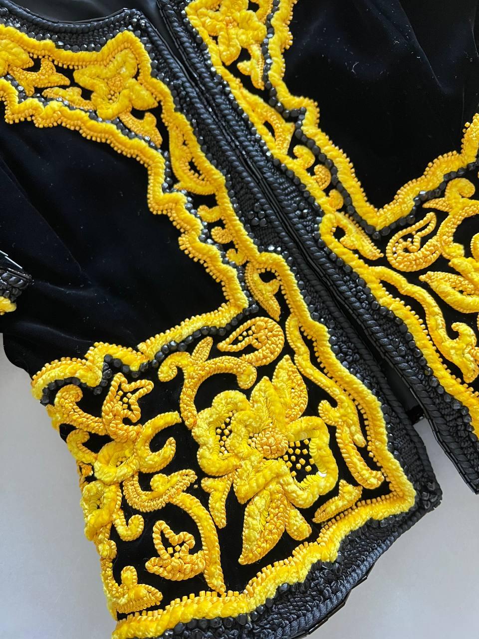 Oscar de la Renta beaded haute couture jacket, Collection F/W 1988 1