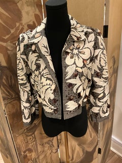 Oscar De La Renta Beaded Jacket