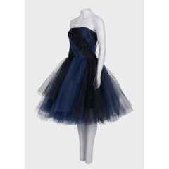 Oscar de la Renta Black Off-Shoulder Dress Sz.US6/M