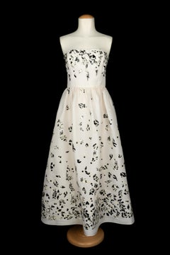 Oscar de la Renta bustier dress 2009
