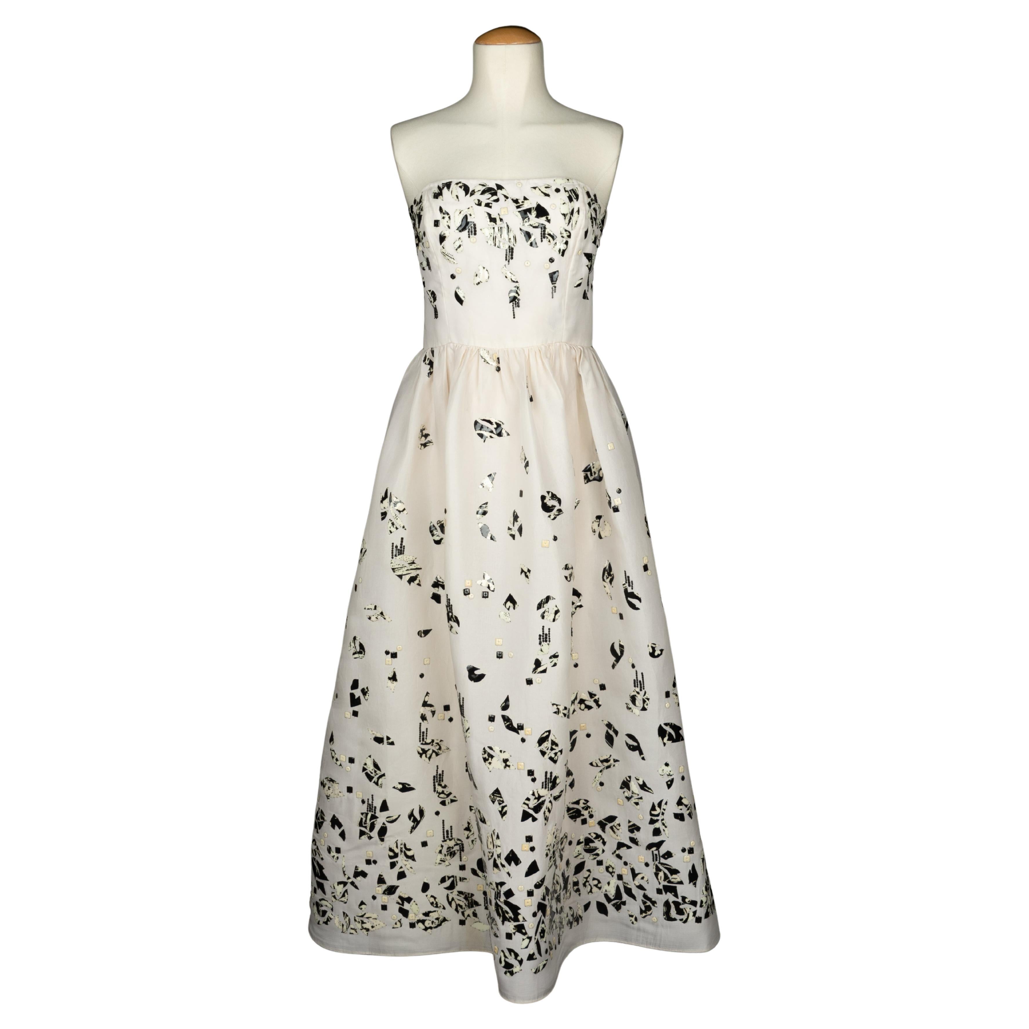 Oscar de la Renta bustier dress 2009