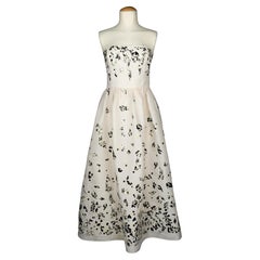 Oscar de la Renta bustier dress 2009