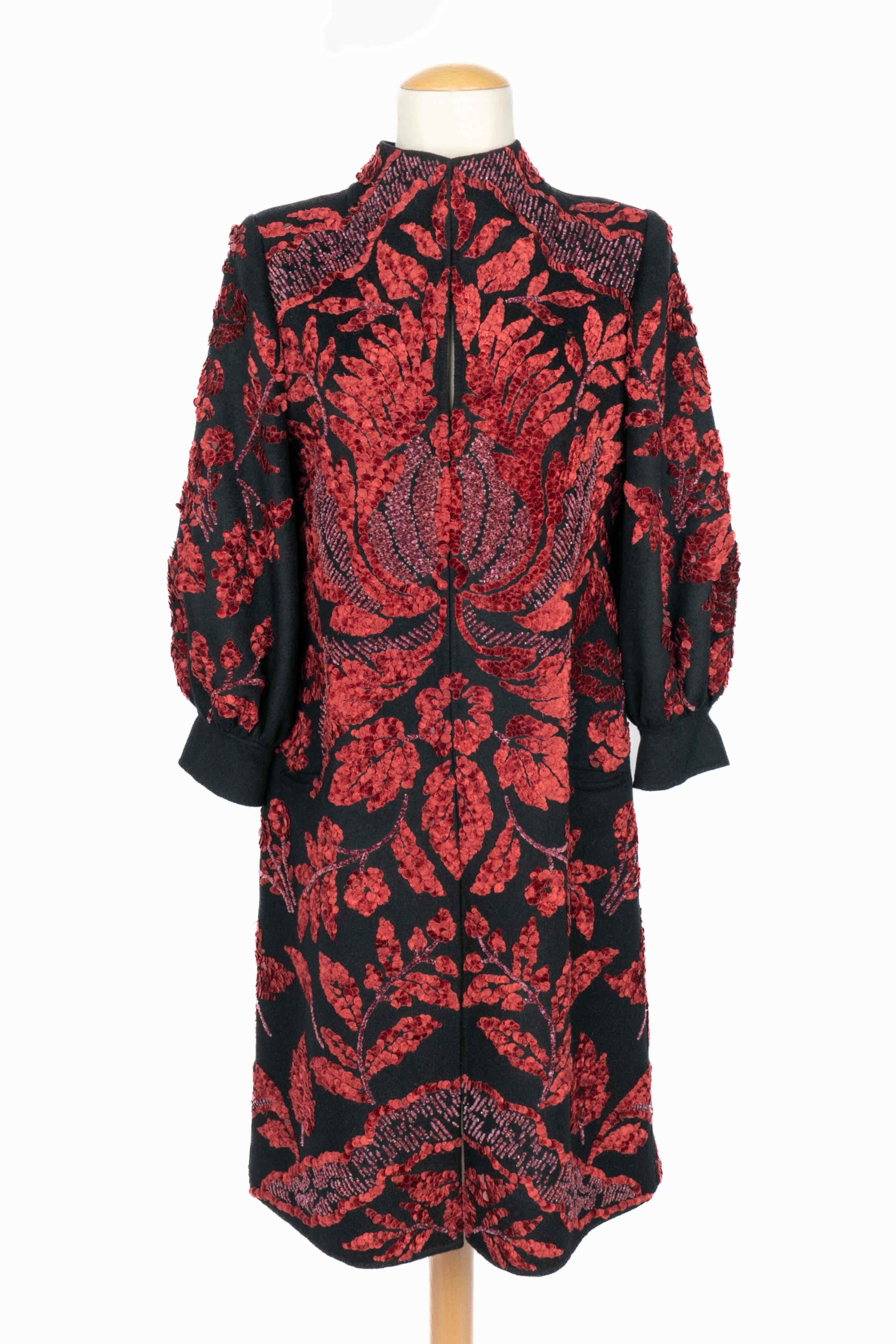 Oscar De La Renta Mantel Herbst 2006 im Angebot 6