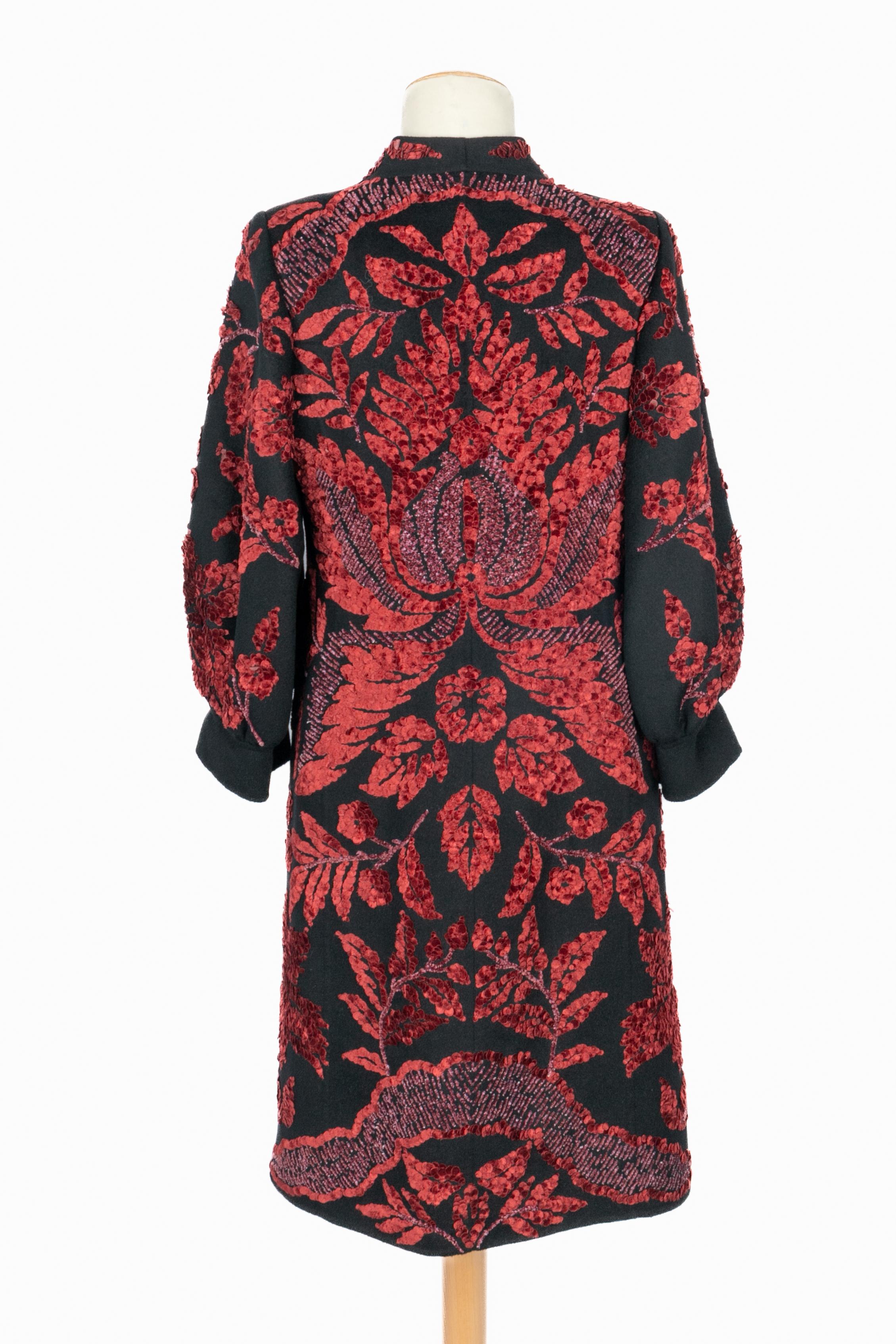 Oscar De La Renta Mantel Herbst 2006 im Angebot 1