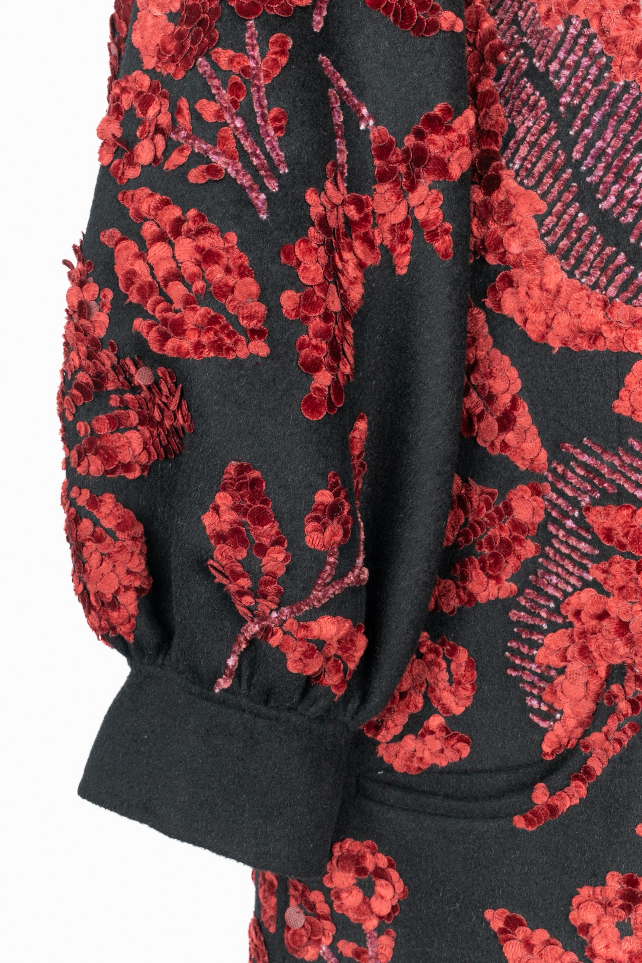 Oscar De La Renta Mantel Herbst 2006 im Angebot 2