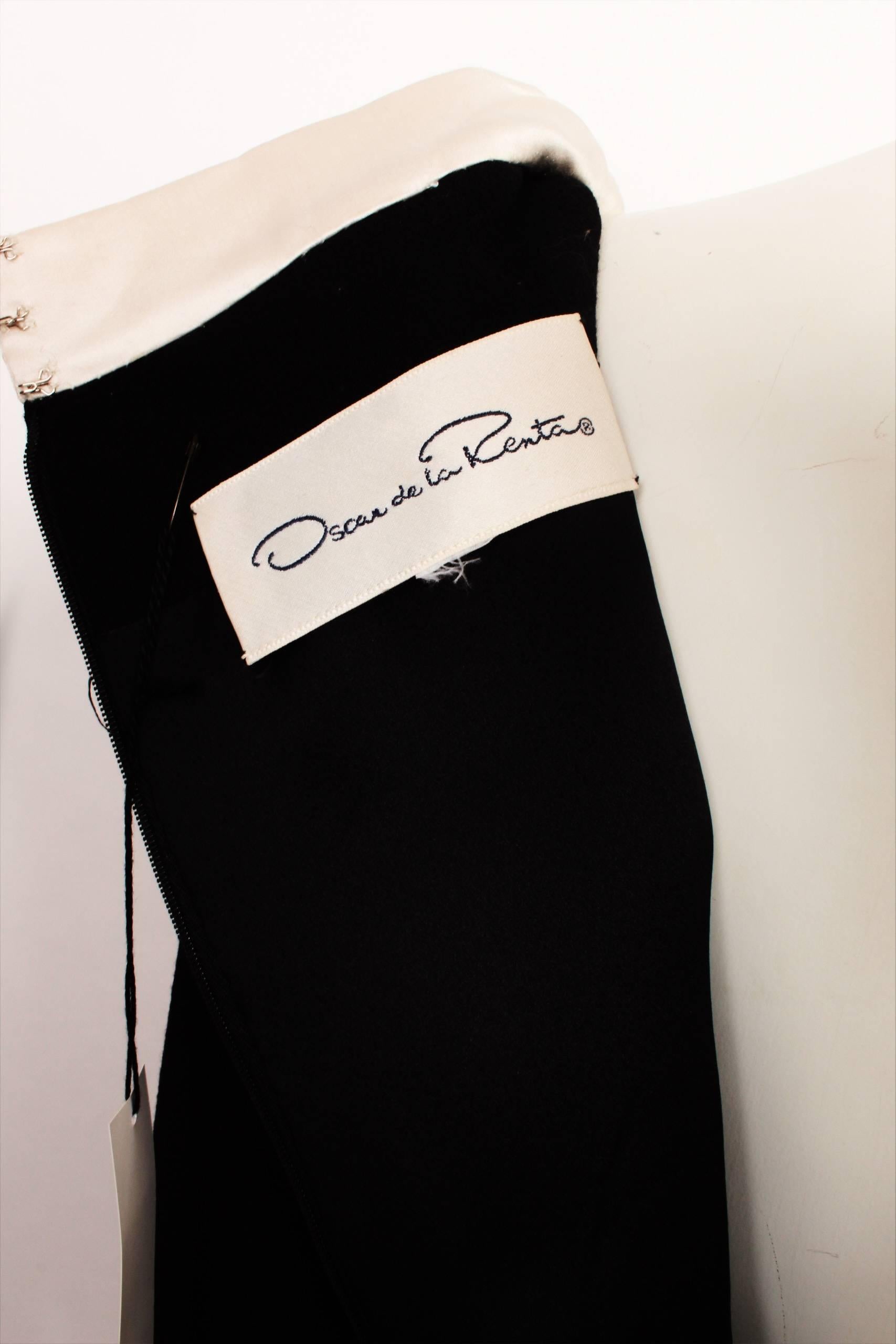 Women's Oscar De La Renta Couture Shift Dress For Sale