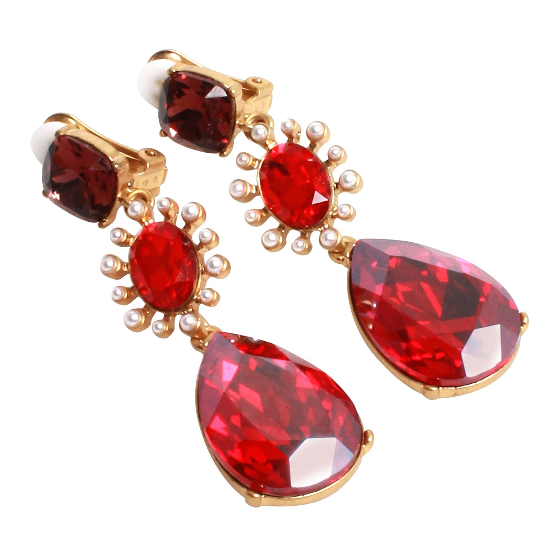 Oscar de la Renta Earrings