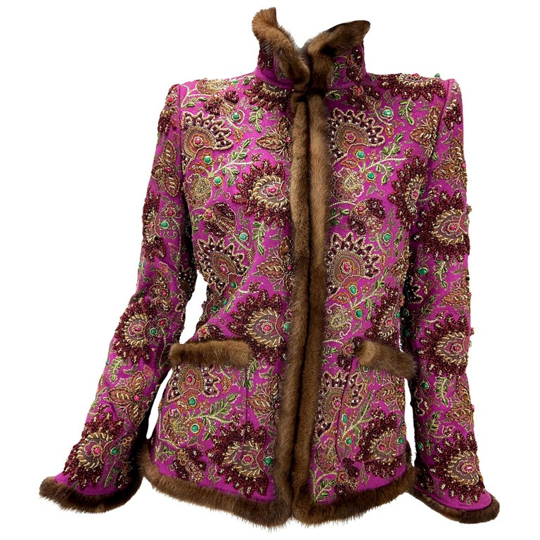 Vintage Oscar De La Renta Jackets - 53 For Sale at 1stDibs | oscar de la  renta blazer vintage, oscar de la renta leather jacket, vintage oscar de la  renta jacket
