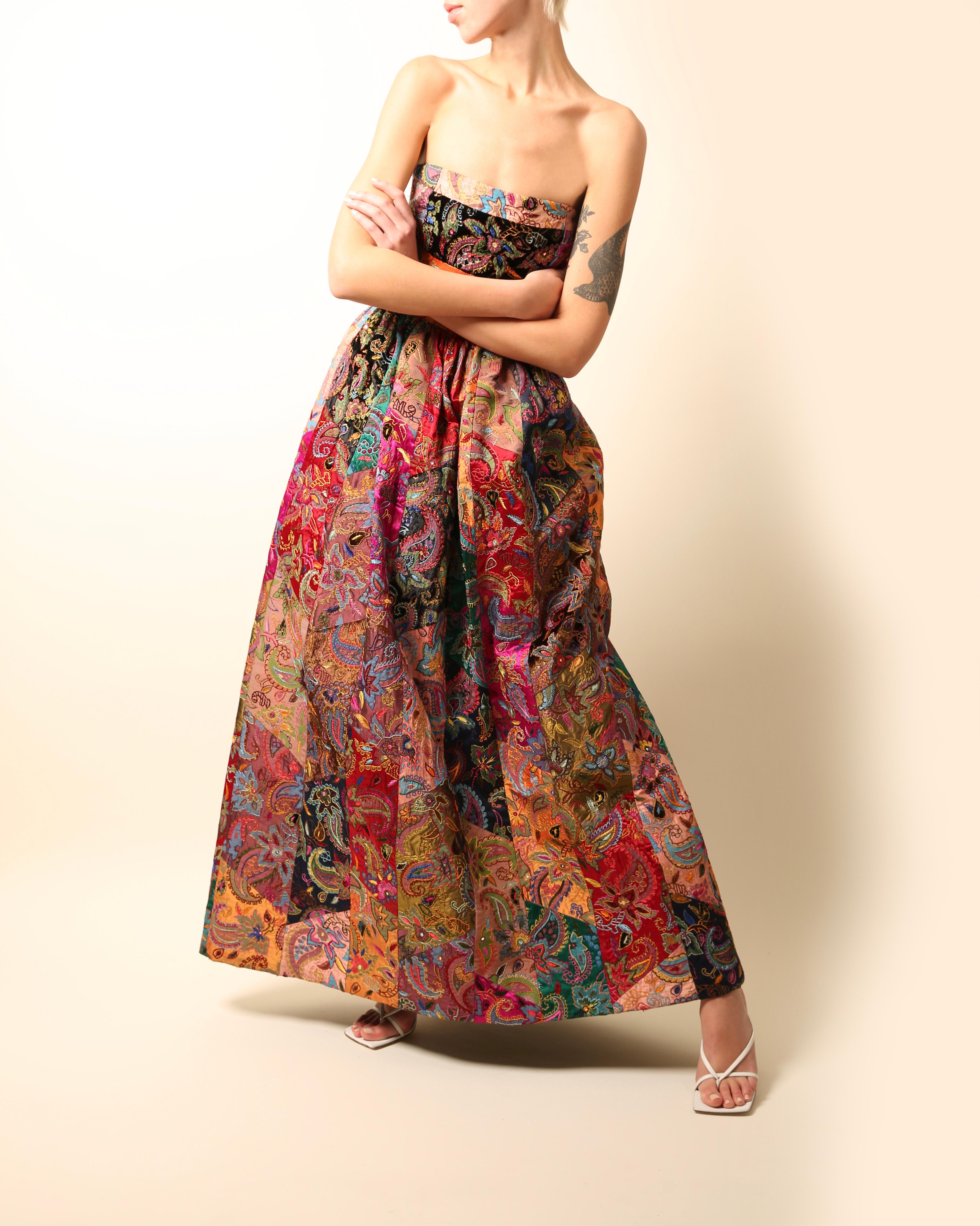 fall patchwork dress