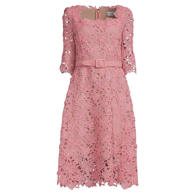 Floral Guipure Lace Midi Dress 10 Floral Guipure Lace Midi Dress 10
