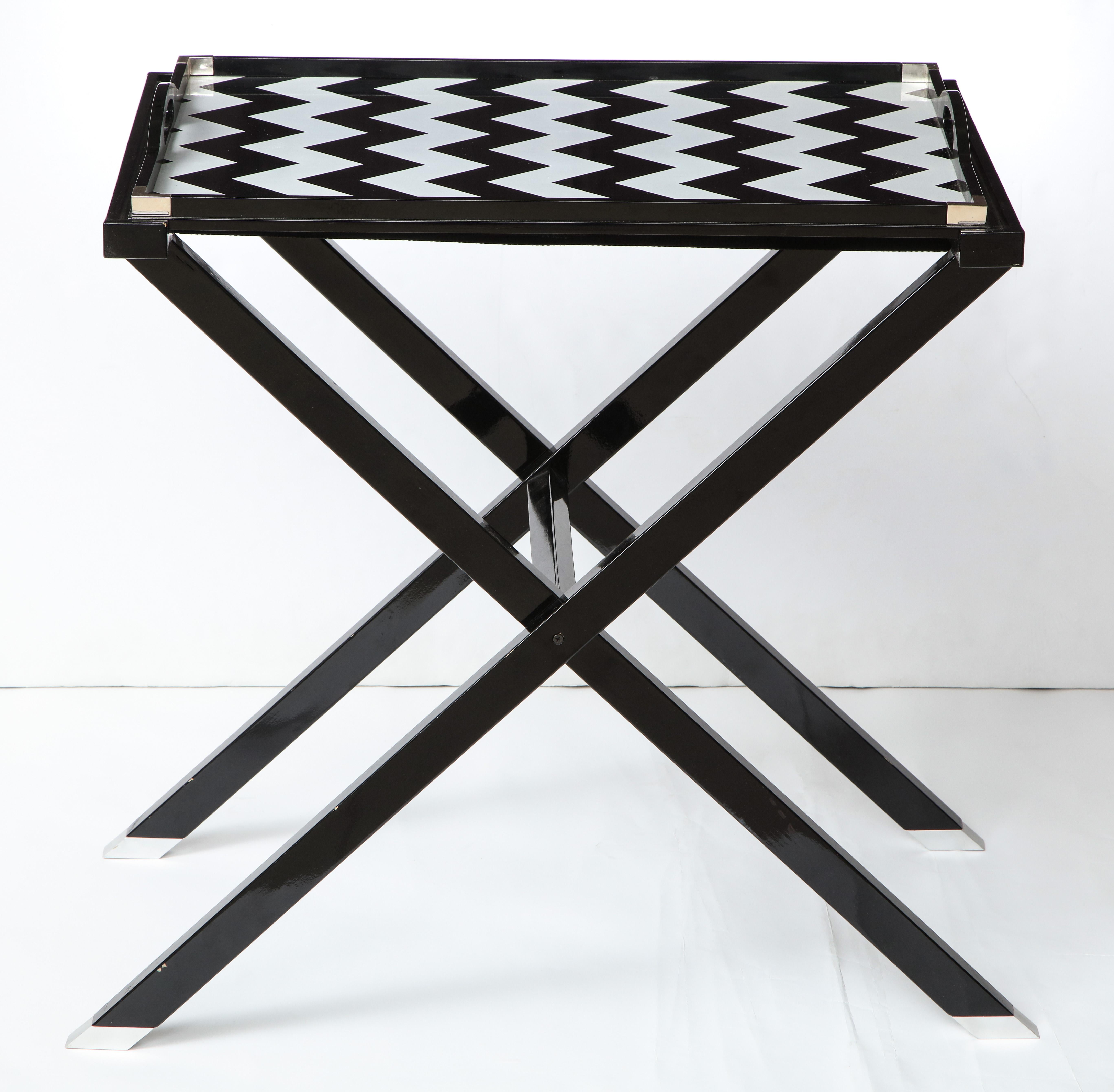 designer folding table