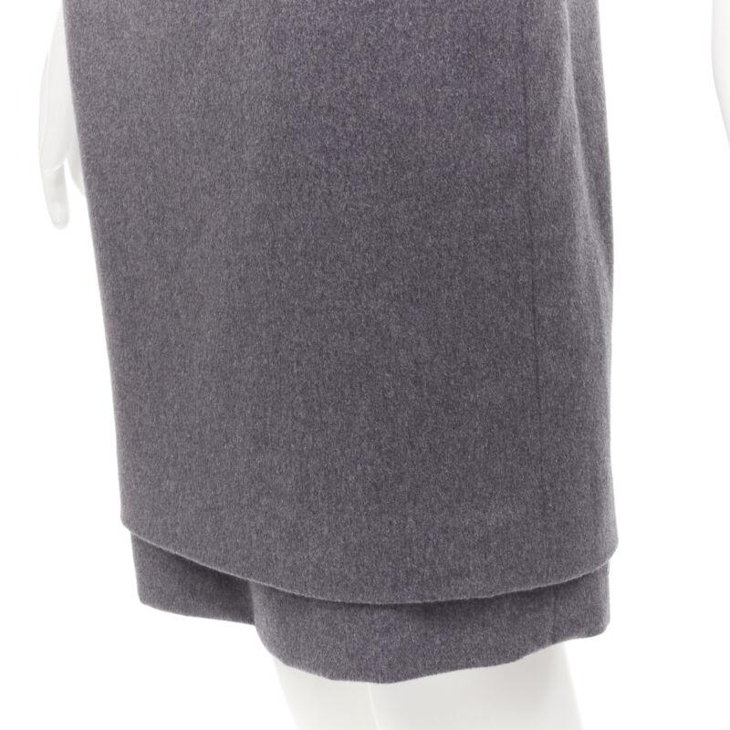 OSCAR DE LA RENTA jupe crayon en laine grise à double ourlet superposé US2 XS
Référence : LNKO/A01968
Marque : Oscar de la Renta
MATERIAL : Laine
Couleur : Gris
Motif : Solide
Fermeture : Zip
Détails supplémentaires : Ourlet à double