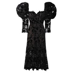 Oscar de la Renta Guipure Lace Midi dress Size US 10