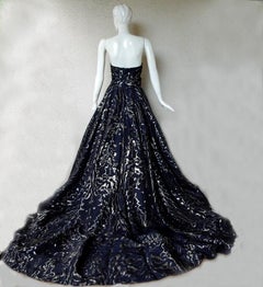 Oscar De La Renta abito da ballo da tappeto rosso Hi Fashion