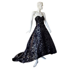 Oscar De La Renta abito da ballo da tappeto rosso Hi Fashion