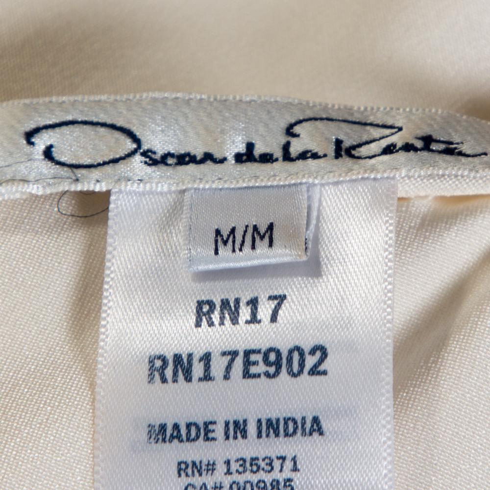 oscar de la renta cape dress