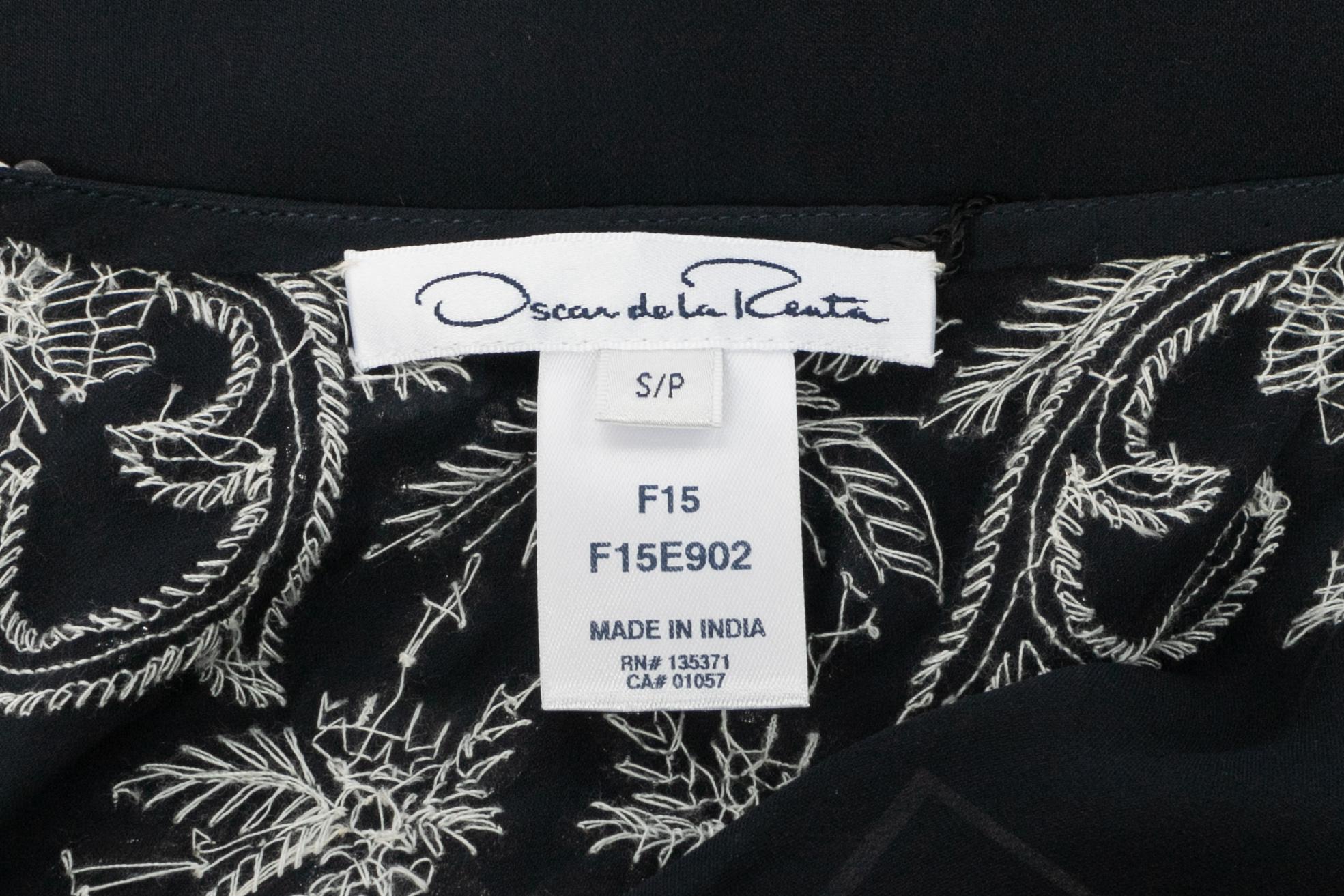 Oscar de la Renta long dress For Sale 2