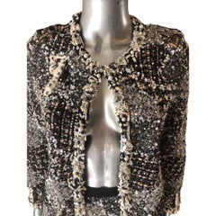 Oscar De La Renta Luxe Collection NWT Hand Beaded Suit Neiman Marcus Sizes 6/10