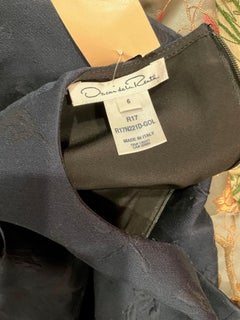 Oscar De La Renta Navy Blue 2-piece Dress and Coat