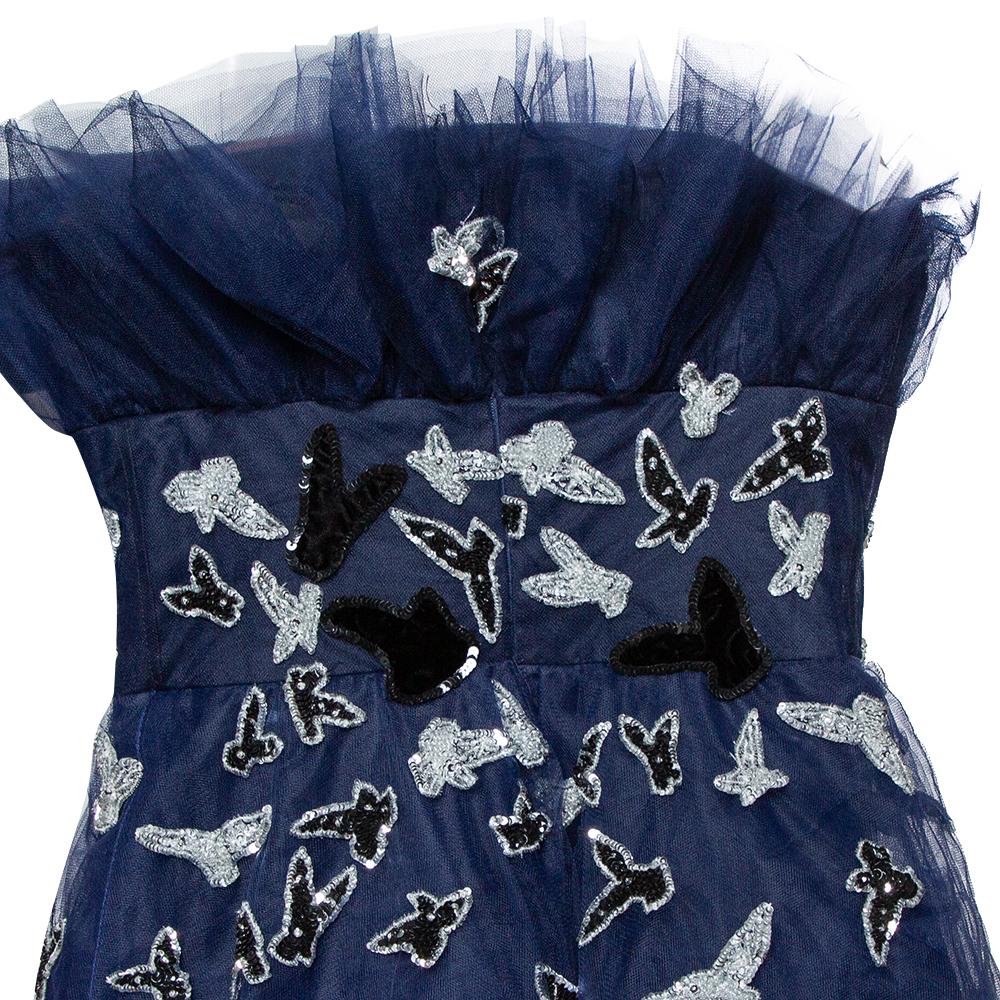 oscar de la renta bird dress