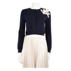 Oscar De La Renta - Cardigan con dettaglio di paillettes - taglia M.