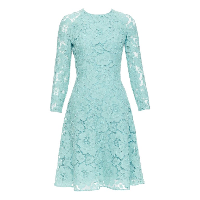 turquoise green lace dress Turquoise Lace Applique Ball Gown Long Ball Gowns Quinceanera Dress Turquoise / 2
