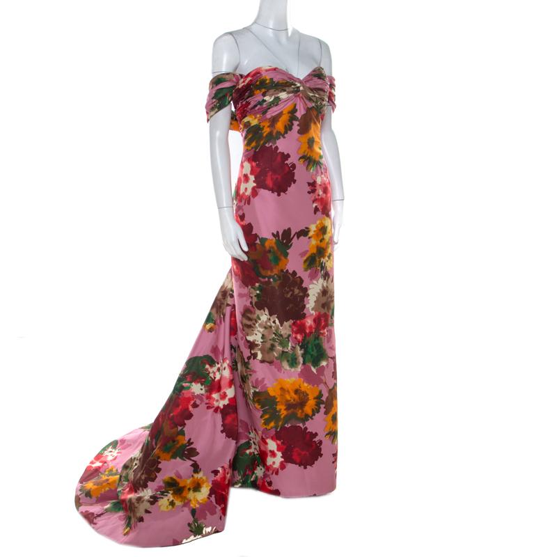 oscar de la renta night gown