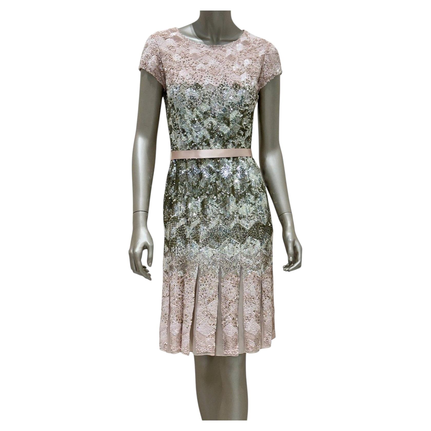 Oscar de la Renta Pre-Fall 2010 Laufstegkleid – Größe 2 im Angebot