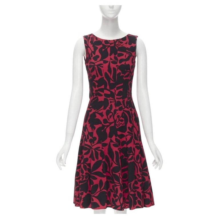 strapless open back dress Oscar de La Renta Silk Midi Dress main image 0