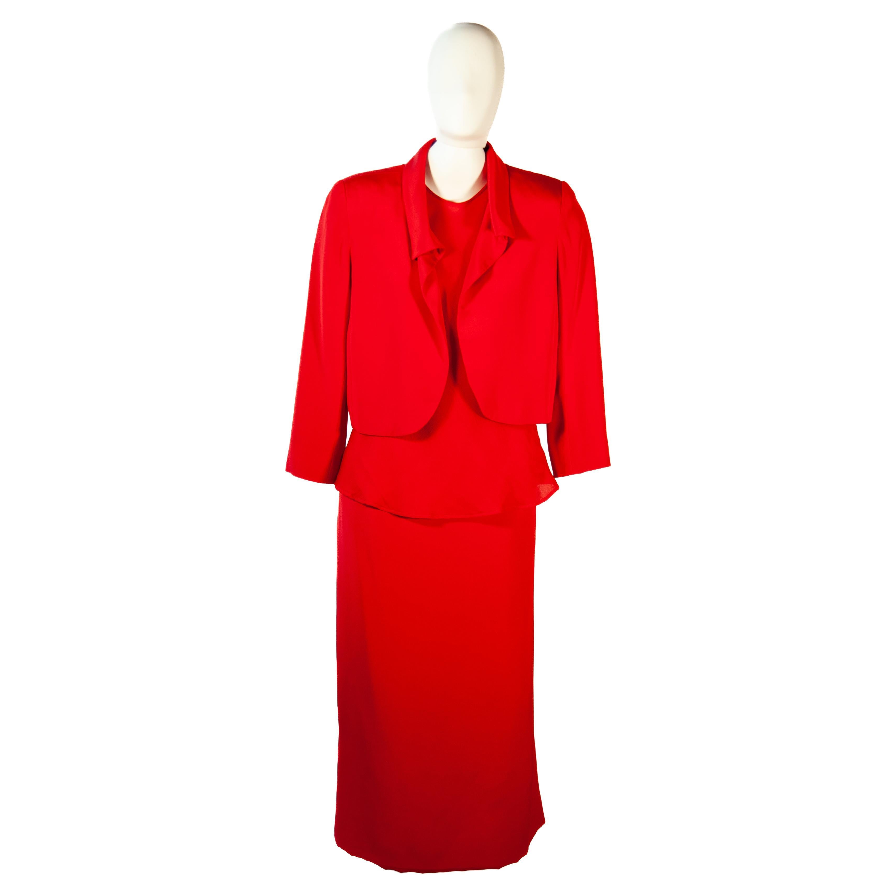 Oscar De La Renta Red Ensemble
