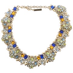 Oscar De La Renta Royal Party Necklace 