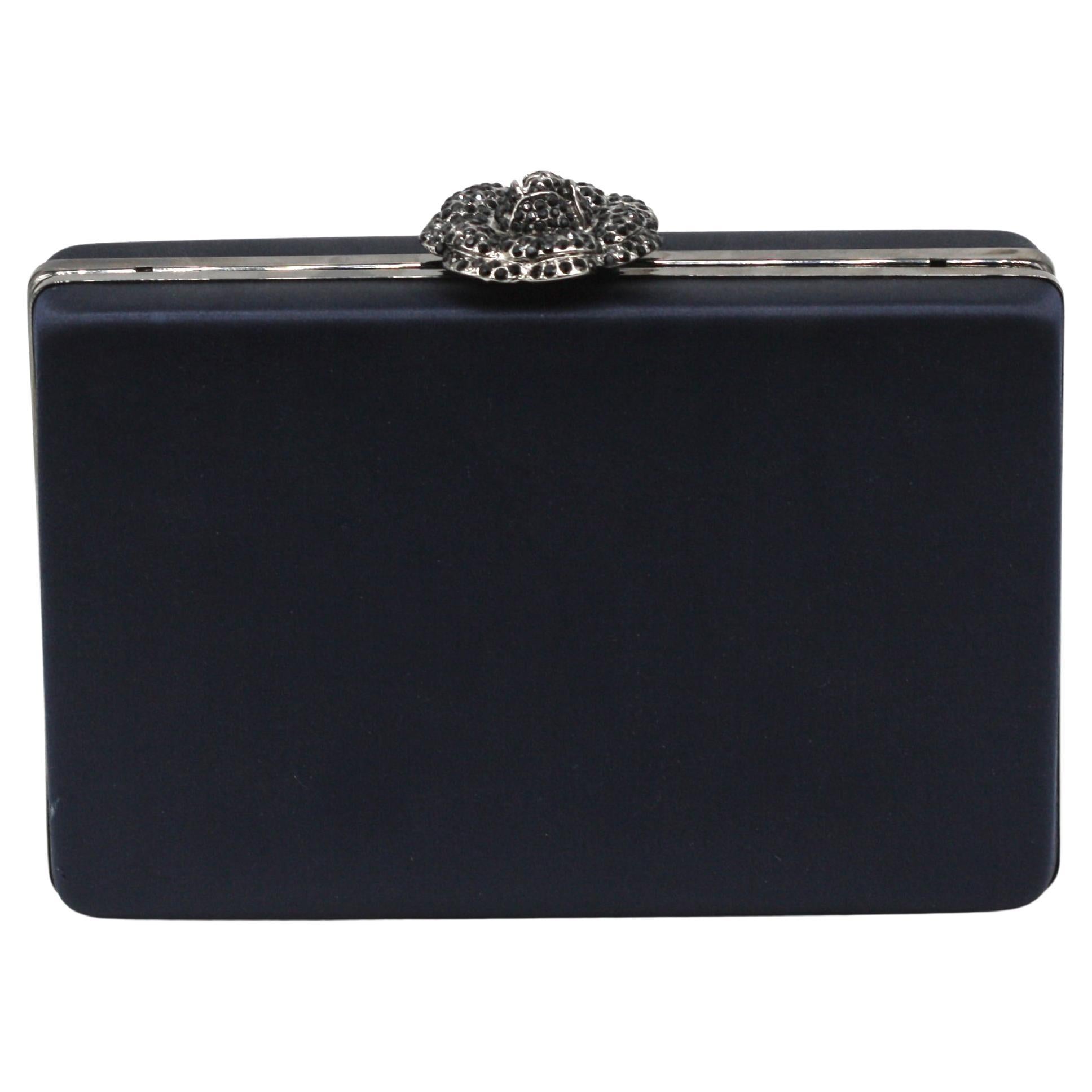 Oscar de la Renta Satin Covered Evening Bag en venta