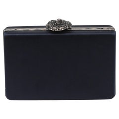 Oscar de la Renta Satin Covered Evening Bag