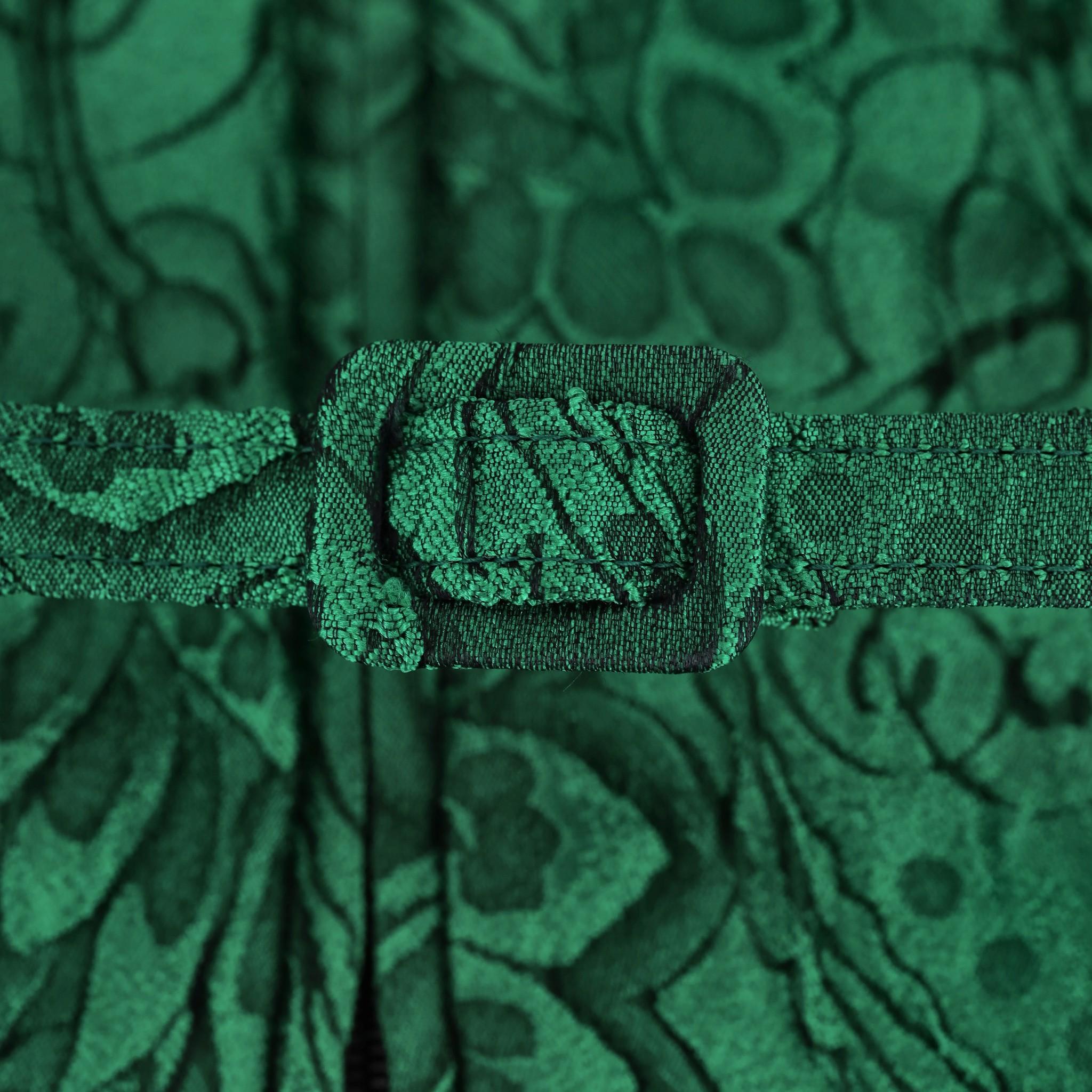 Women's Oscar De La Renta Silk Blend Jacquard Dress