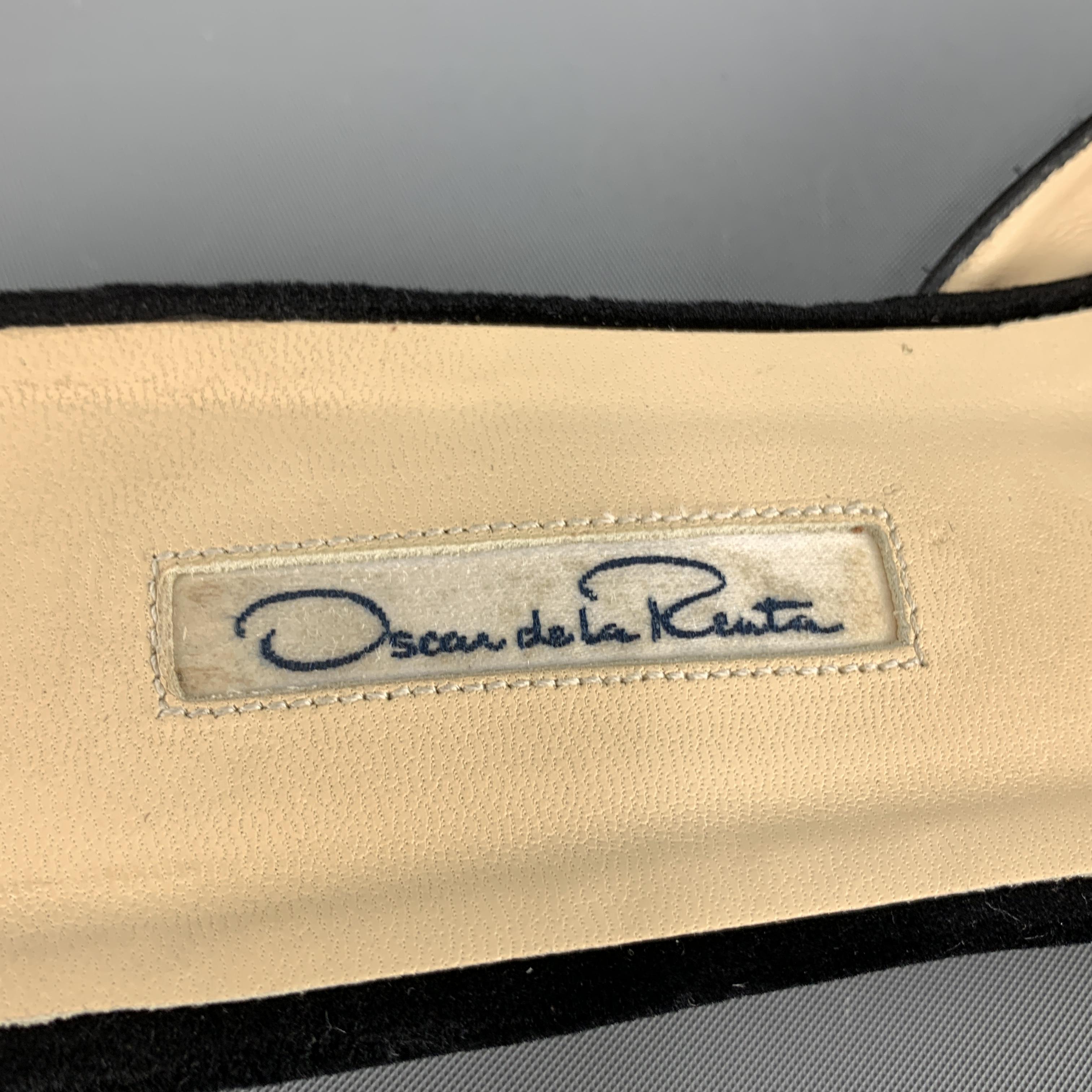 oscar de la renta flats