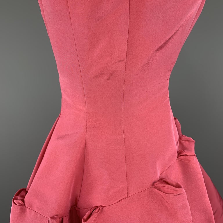 open lace back dress Iconic S/S 2004 Oscar De La Renta Lime Green "Carrie" Dress  Shrimpton  Couture