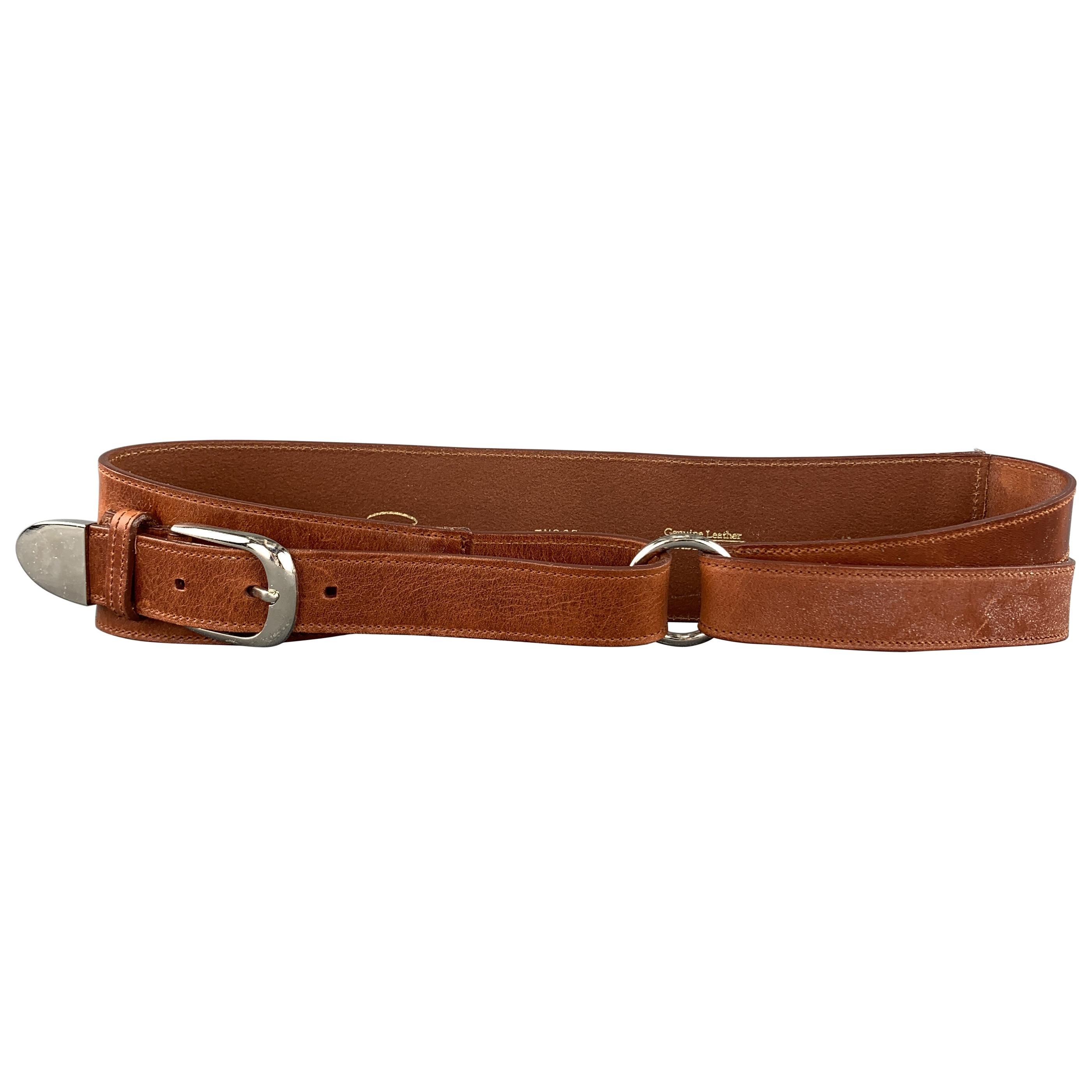 Louis Vuitton Leather Travelling Requisites Belt - Size 34 / 85 (SHF-2 –  LuxeDH