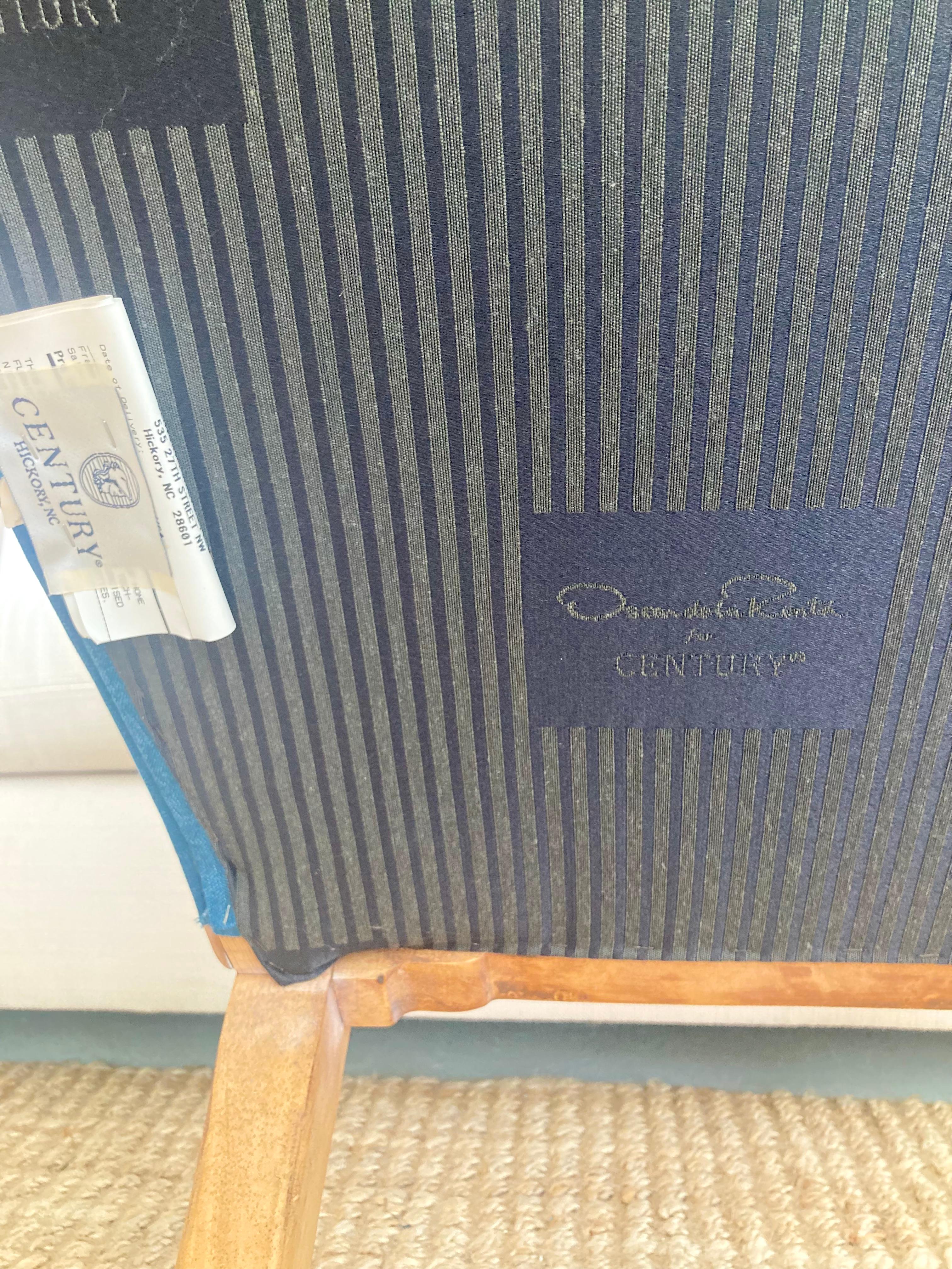 Oscar De La Renta Poltrona con schienale a traliccio #2 in vendita 6