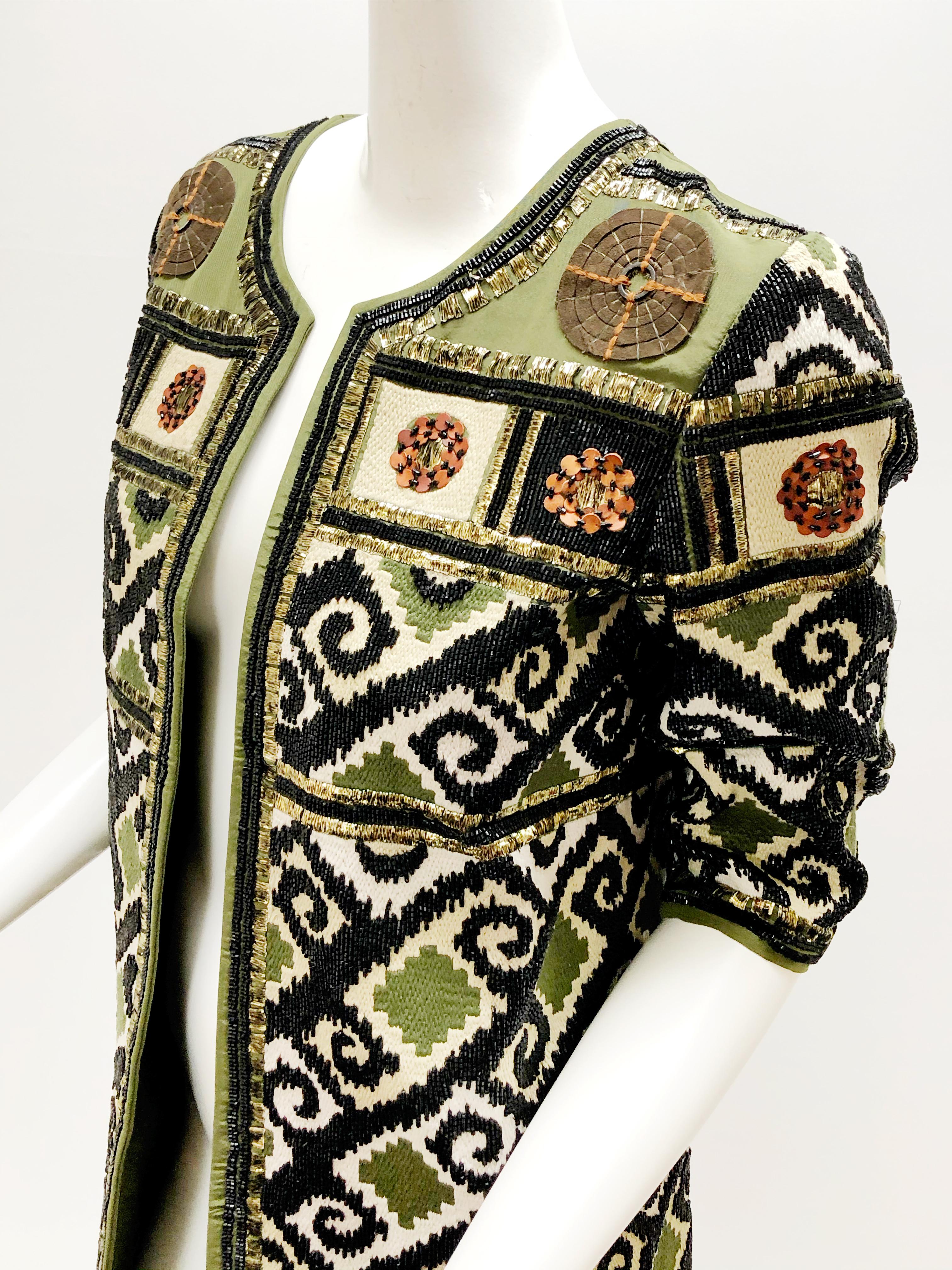 tribal design jacket