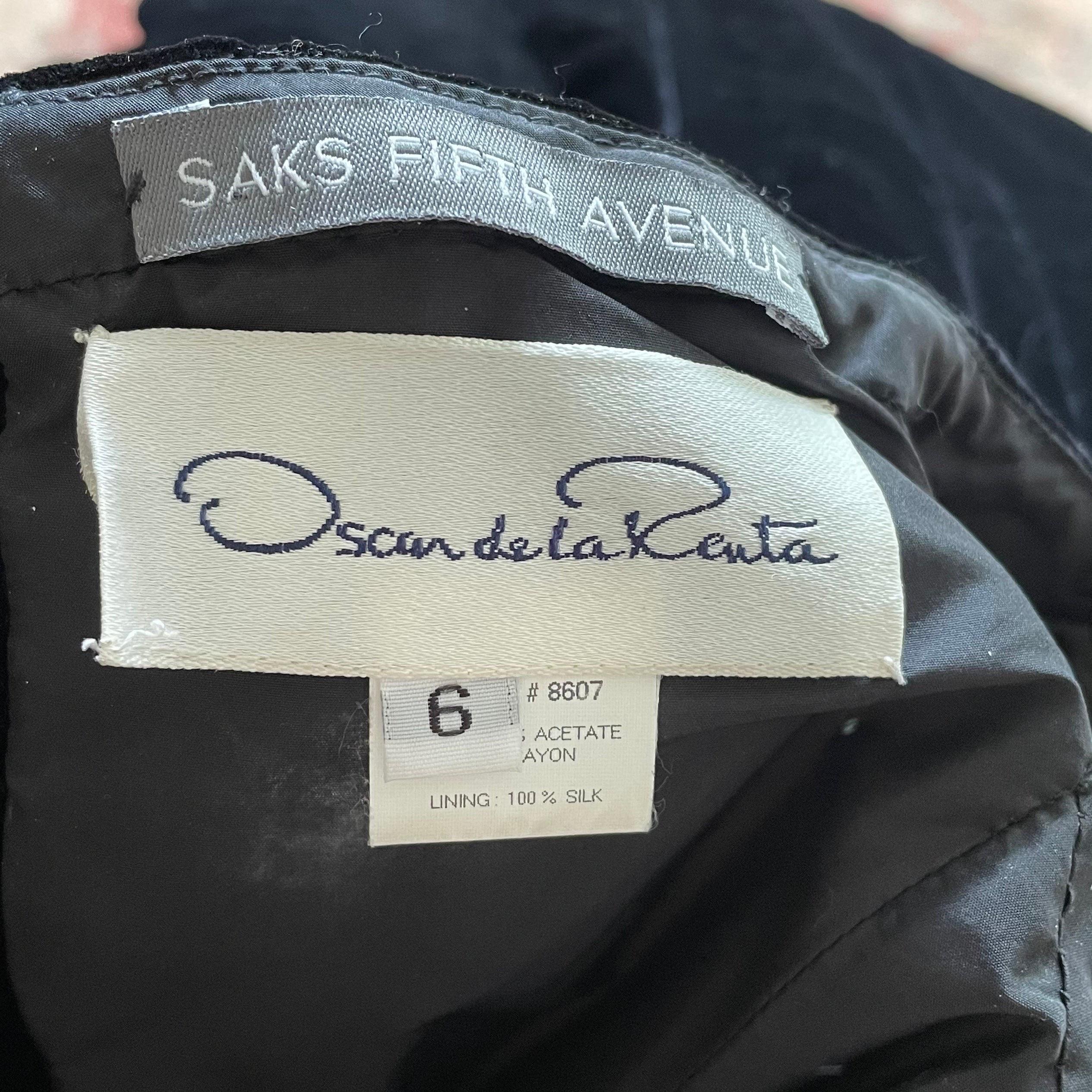 Oscar de la Renta Oscar de la Renta Ballkleid mit Pelzbesatz und Korsett für Damen oder Herren