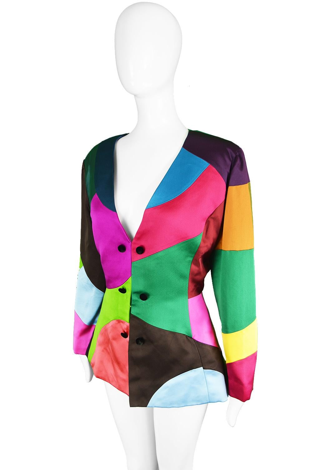 multicolored jacket