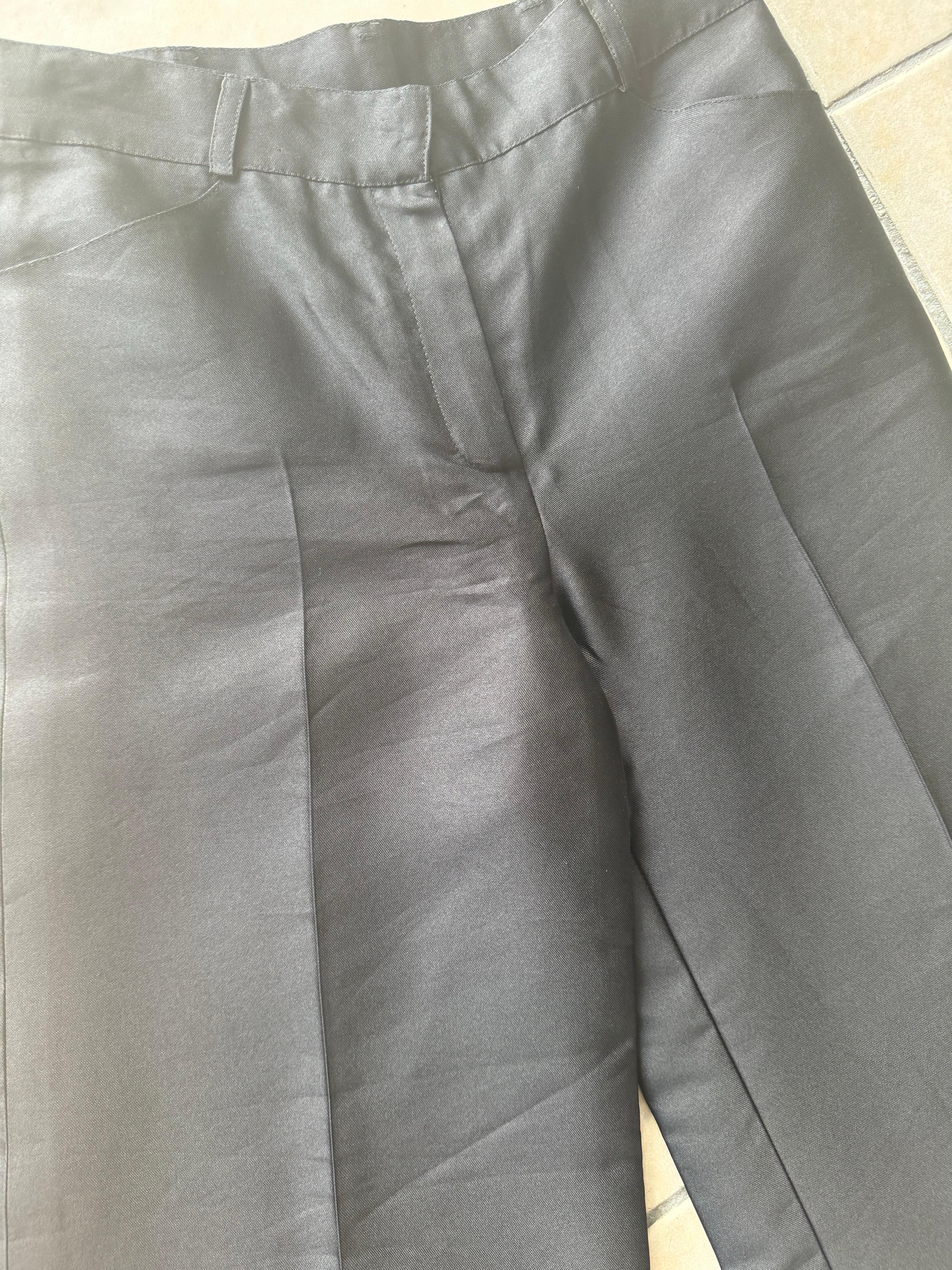 Oscar de la Renta Wide Leg Trouser In Good Condition For Sale In Miami, FL