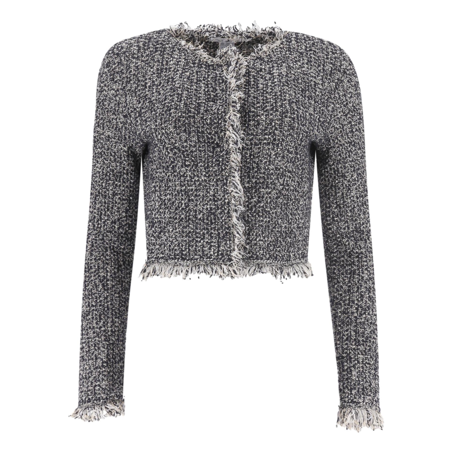 Oscar De La Renta Wool Boucle Dress & Jacket Two-Piece Set In Excellent Condition For Sale In London, GB