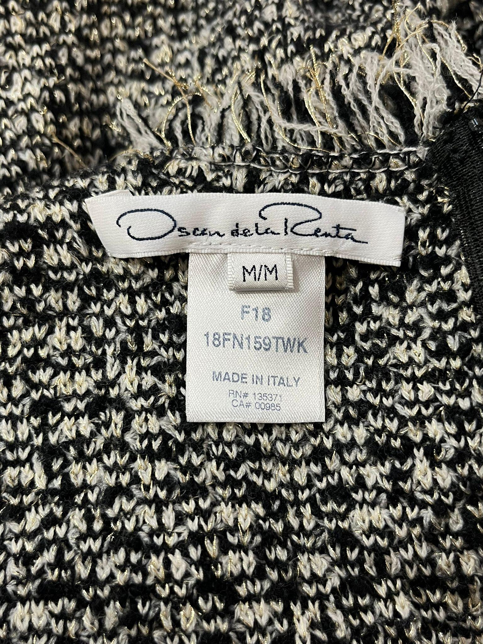 Oscar De La Renta Wool Dress & Jacket Two-Piece Set For Sale 2