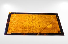 Oscar Dell Arredamento for Miniforms Italy, Burl Wood Lacquered Dining Table